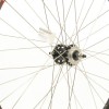 700C N/SECT BLACK FLIP FLOP FIXIE  REAR WHEEL (TWRFIX1)
