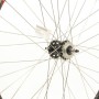 700C N/SECT BLACK FLIP FLOP FIXIE  REAR WHEEL (TWRFIX1)