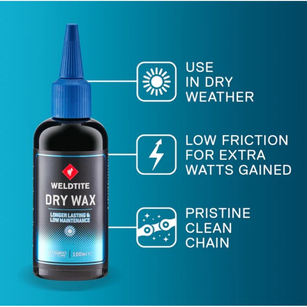 WELDTITE DRY WAX 100ml CHAIN GREASE (03056X)