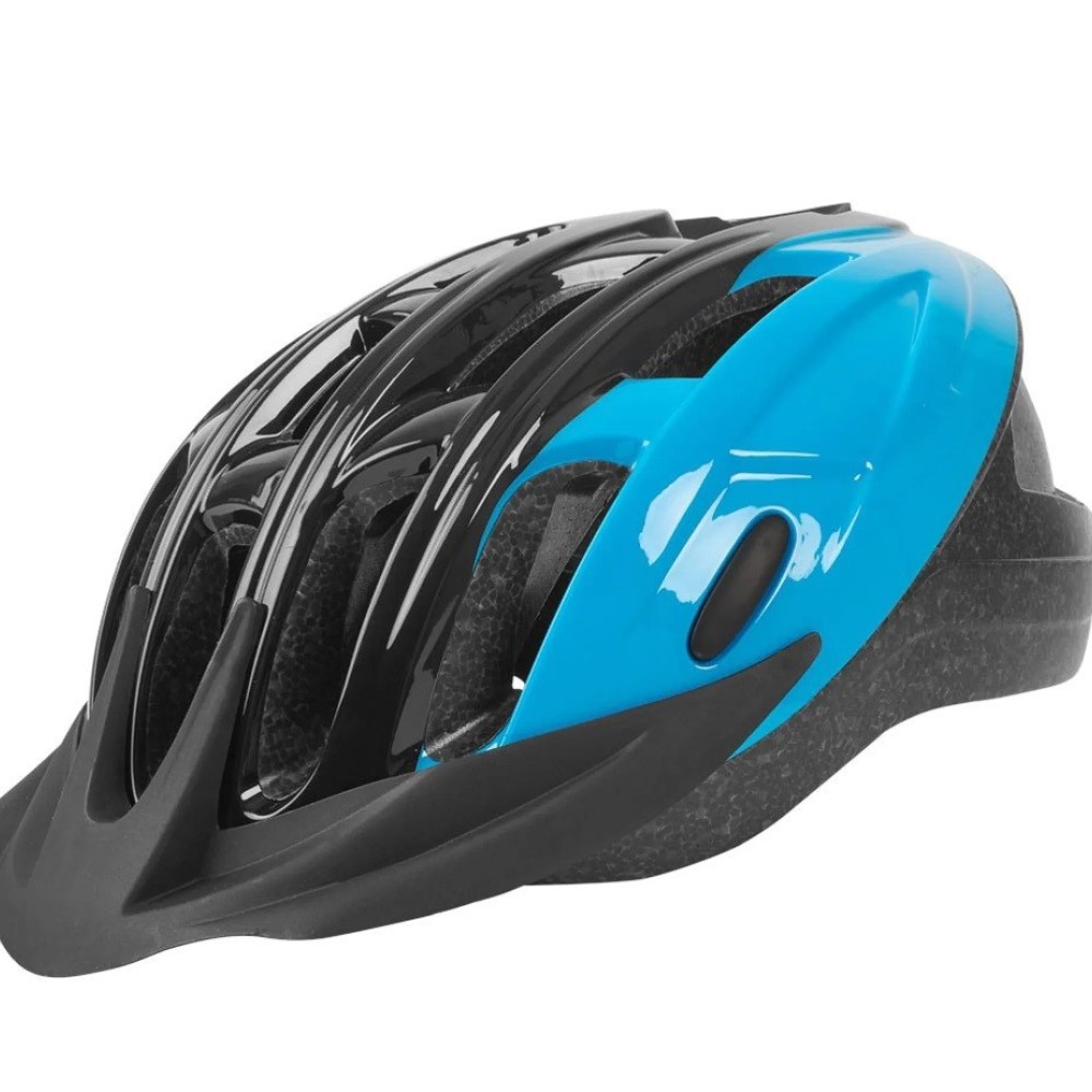 DYNAMIC GLOSSY BLUE / BLACK HELMET 58-62