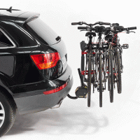 MOTTEZ 4-BIKE TILTING TOW BALL RACK 