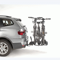 MOTTEZ 3-BIKE TOW BALL PLATFORM RACK - TILTING (A21P3RA)