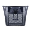 OXFORD MESH BASKET WITH QR BRACKET - BLACK (BK170 + BK175)