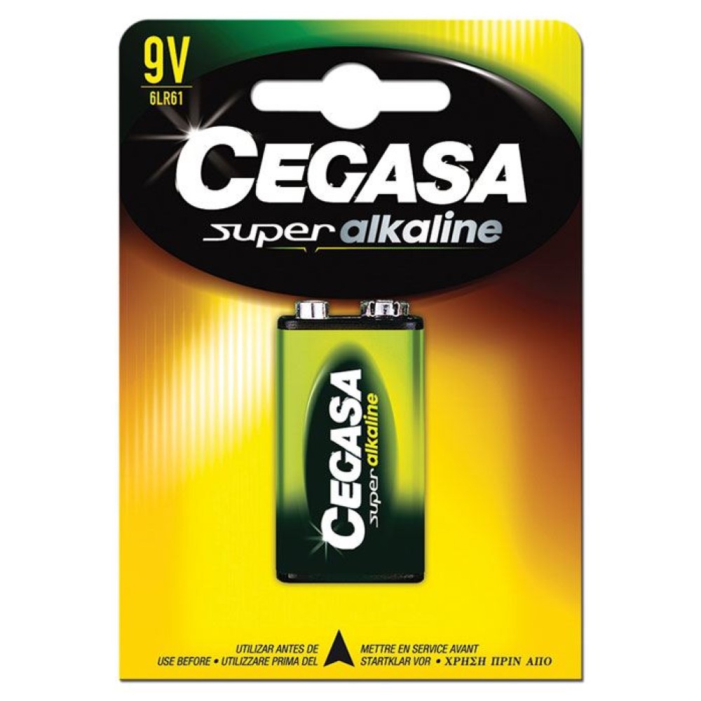 ***CEGASA ALK PP3 (9V) BATTERIES (1)