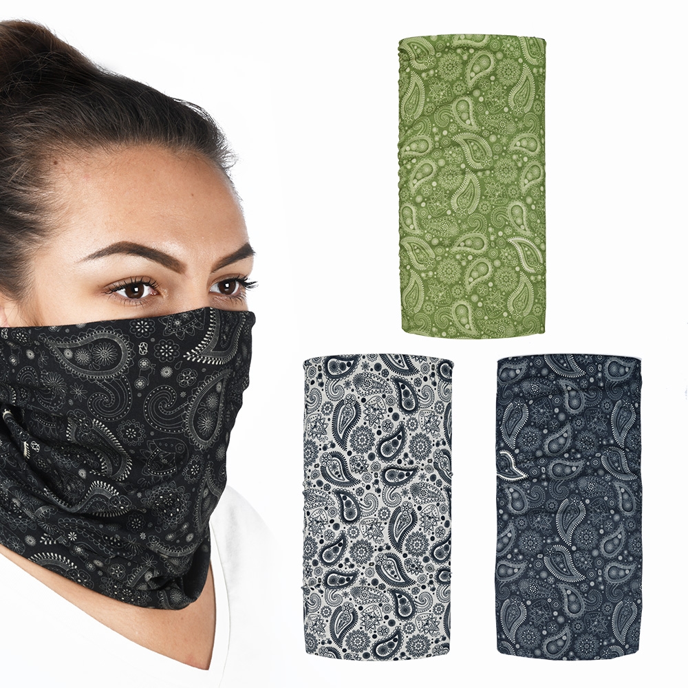 OXFORD COMFY BANDANA (3PK) OXFORD PAISLEY