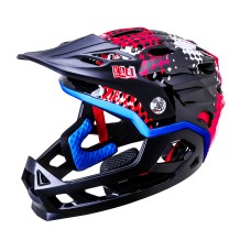KALI MAYA FULL FACE CHILD HELMET PUNK GLS RED KALI MAYA FULL FACE CHILD HELMET PUNK GLS RED