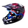 KALI MAYA FULL FACE CHILD HELMET PUNK GLS RED