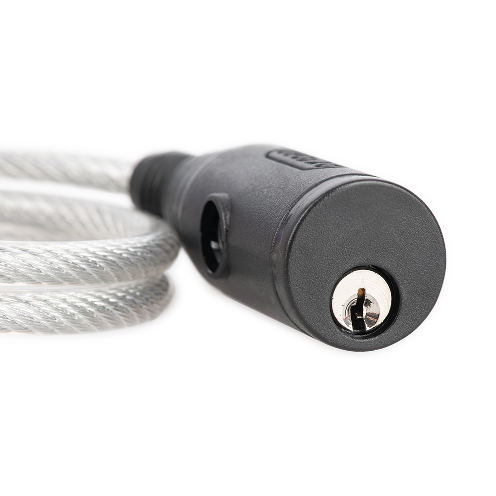 OXFORD BUMPER CABLE KEY LOCK TRANSLUCENT (OF01)