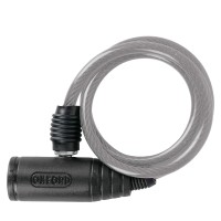 OXFORD BUMPER CABLE KEY LOCK TRANSLUCENT (OF01)