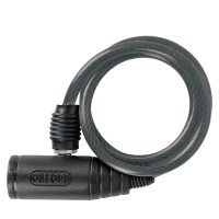 OXFORD BUMPER CABLE KEY LOCK SMOKE (OF02)