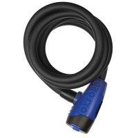 OXFORD CABLE-12 KEY LOCK - 12mm x 1800mm - SMOKE (LK245)