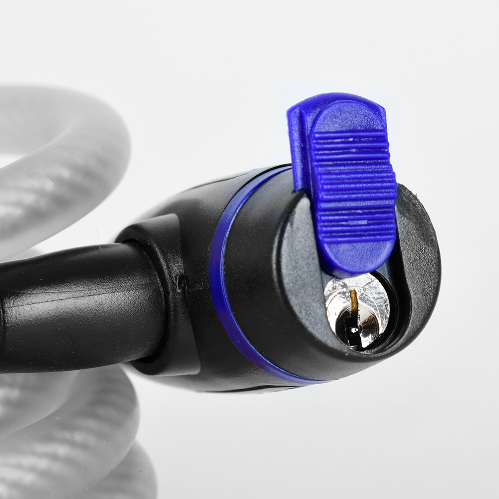 OXFORD 6' SELF COIL KEY LOCK TRANSLUCENT (OF247)