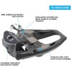 ULTEGRA R8000 SPD-SL PEDAL - 4mm Axle
