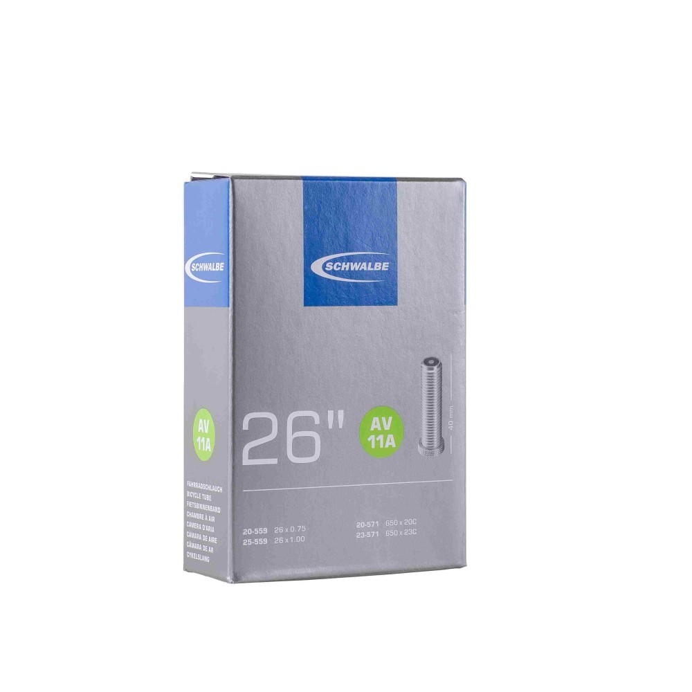 TUBE 26 x 1 (20-559) SCHRADER - SCHWALBE AV11A