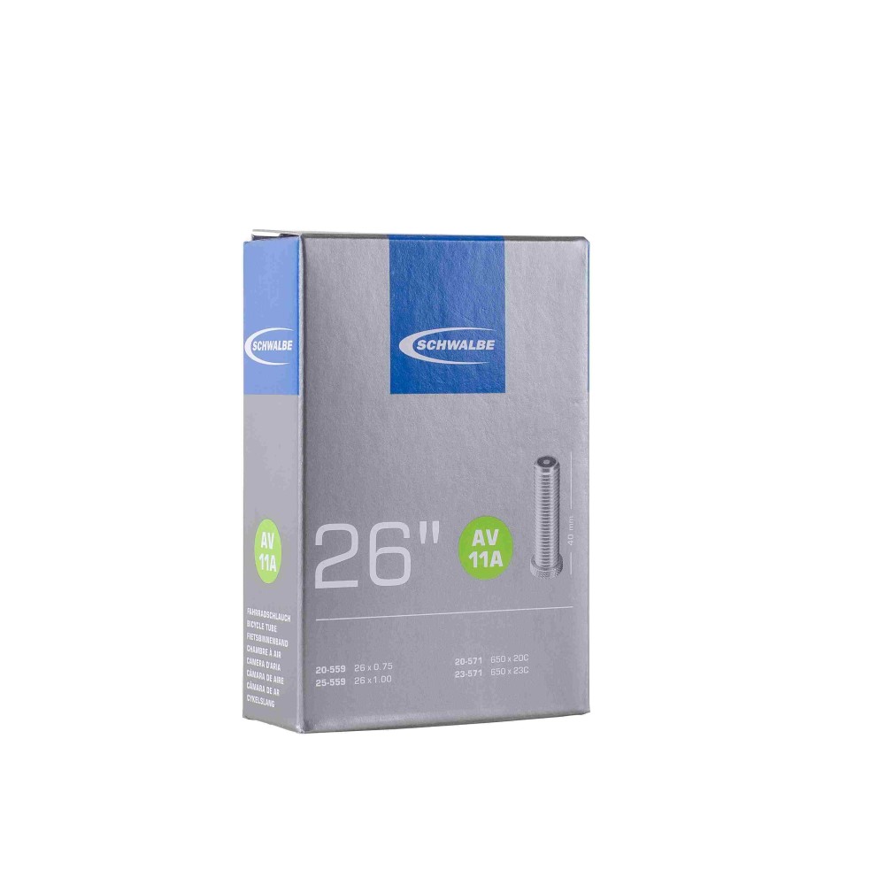 TUBE 26 x 1 (20-559) SCHRADER - SCHWALBE AV11A