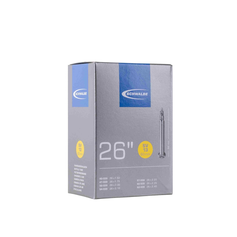 TUBE 26 x 1.75-2.00 (50-599) PRESTA 60mm - SCHWALBE SV13