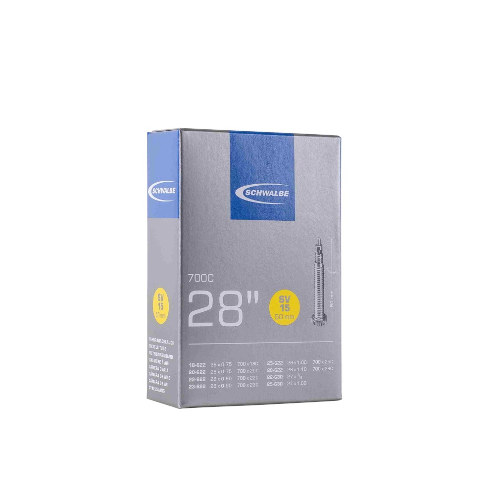 TUBE 700 x 20c (20-622) 50mm - SCHWALBE SV15