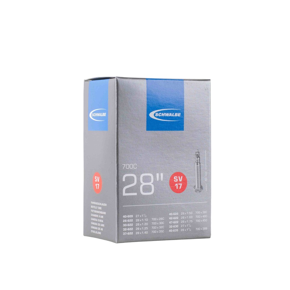 TUBE 700 x 28-47c (28/47-622/635)PRESTA 40mm - SCHWALBE SV17