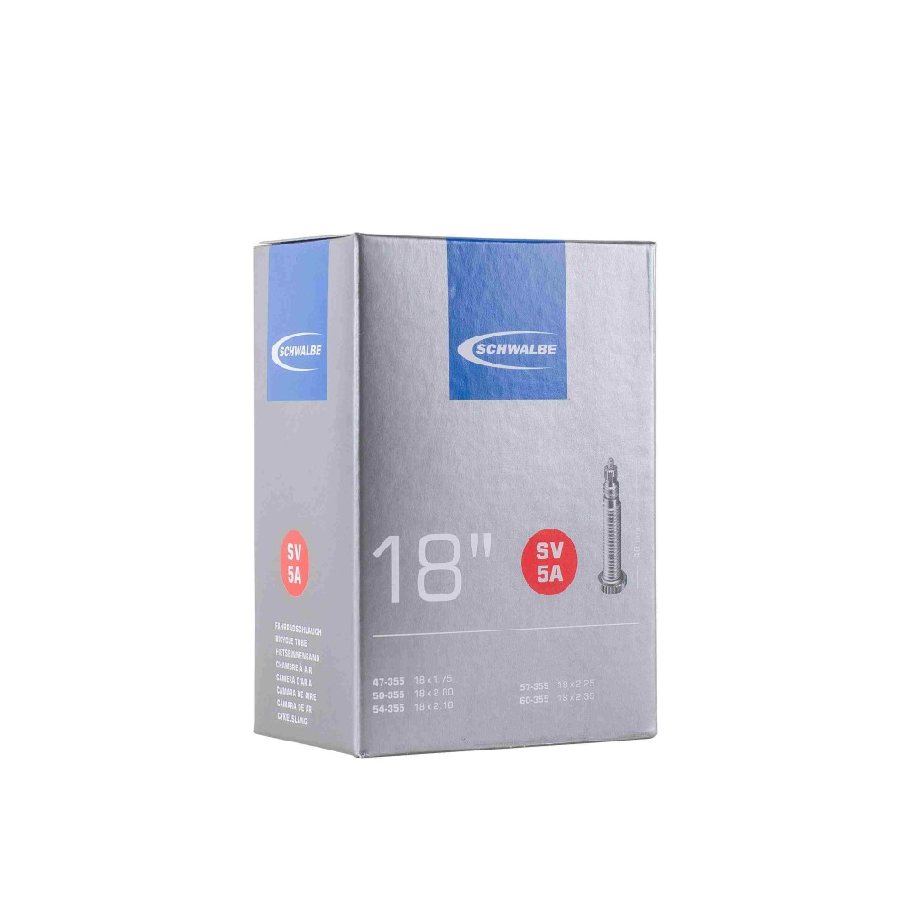 TUBE 18 x 1.75 (47-355) PRESTA - SCHWALBE SV5A