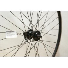 700C HYBRID DOUBLE WALL BLACK DISC FRONT WHEEL QR (TWF707BK)