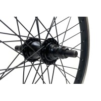 BMX 20 REAR 9T DRIVER WHEEL 14mm AXLE BLACK (TWR820R)