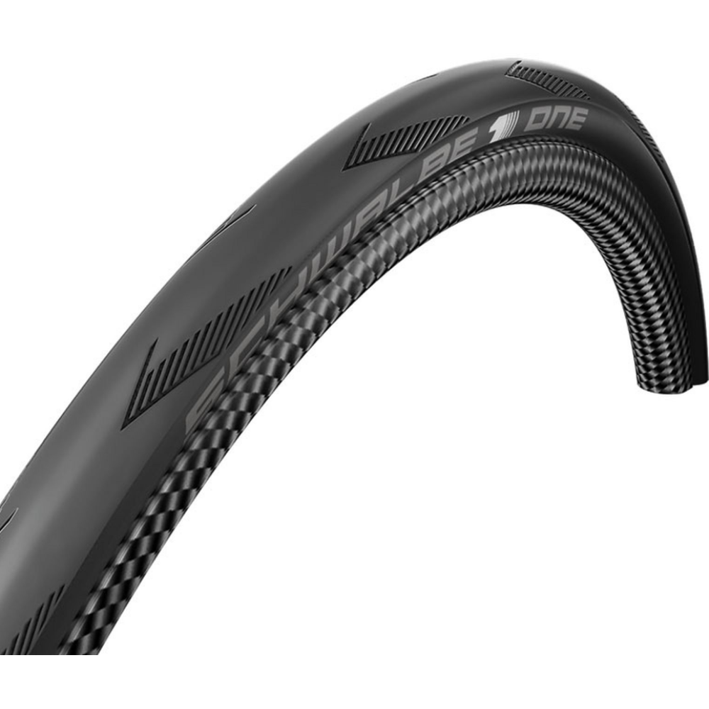 SCHWALBE 700 x 25 ONE  BLACK (TUBE NEEDED)  FOLD  TYRE (25-6