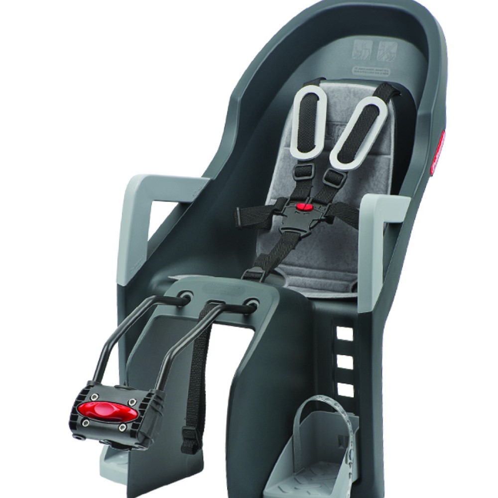 POLISPORT GUPPY MAXI FF CHILD SEAT DARK GREY/ SILVER