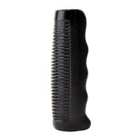 HANDLEBAR GRIPS FINGER PATTERN - ADULT - BLACK