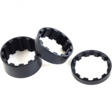 AHEAD SET 28.6 2mm SPACER BLK/SIL