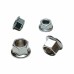 AXLE NUTS 10mm FLANGE 10 pkt