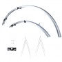 OXFORD 700C SPORT N/S MUDGUARD - SILVER (MG19)