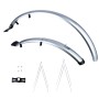 OXFORD 26 ATB - CITY TYPE 60mm MUDGUARD - SILVER (MG24C)