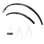 OXFORD 700C SPORT N/S MUDGUARD - BLACK (MG26)