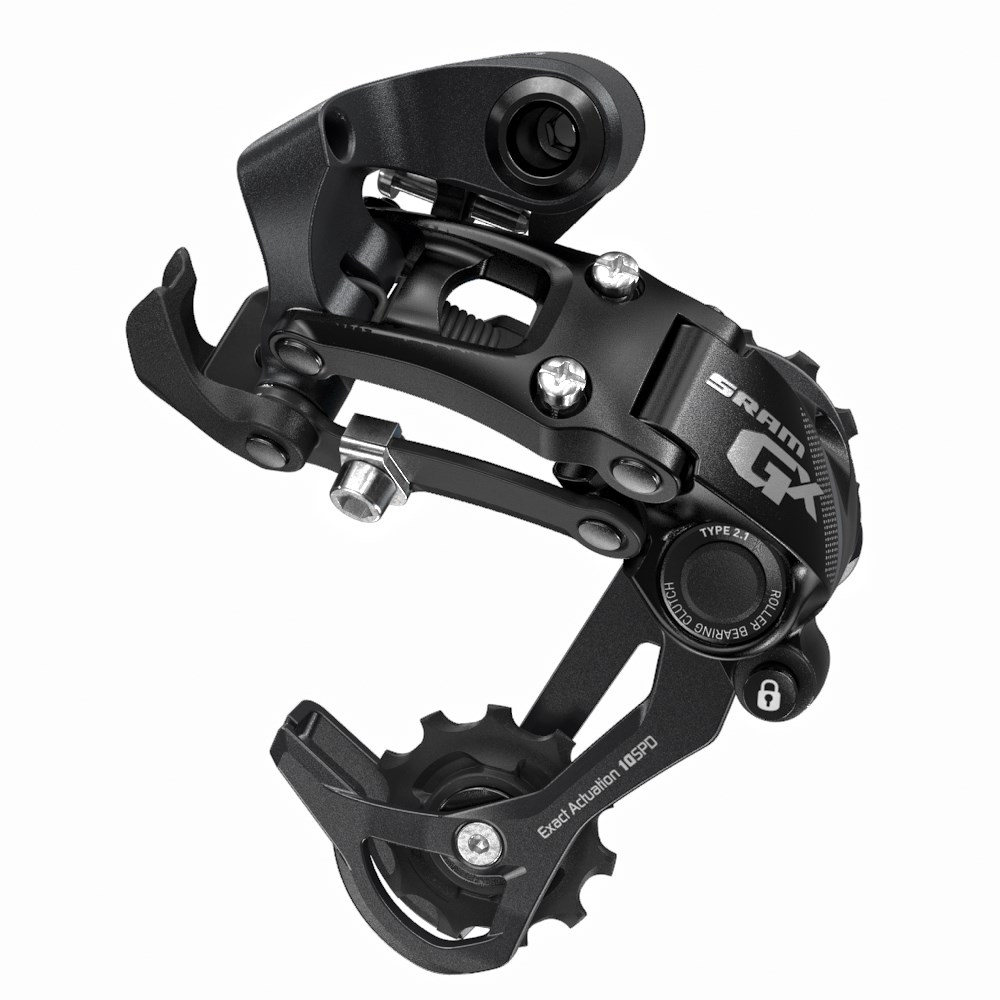 GX 2x10-Spd MED CAGE REAR MECH