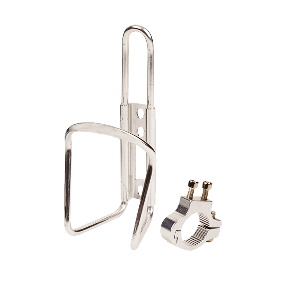 OXFORD BOTTLE CAGE H/BAR MOUNT SILVER (OF563)