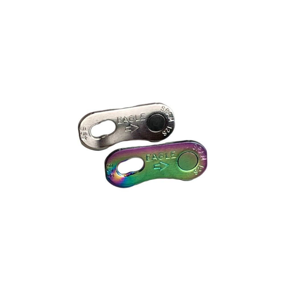 SRAM 12-Spd POWER LINKS - RAINBOW - CARD OF 4