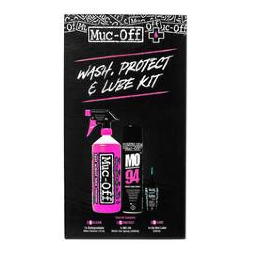 MUC-OFF WASH PROTECT & LUBE KIT (850)