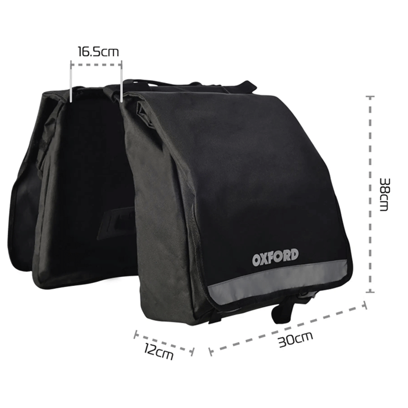 OXFORD C20 DOUBLE PANNIER BAG (OL918)