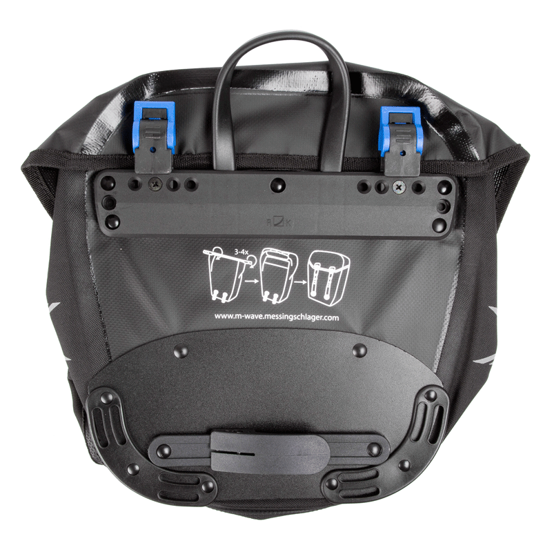 M/WAVE MANITOBA WATERPROOF DOUBLE PANNIER BAG - 25L