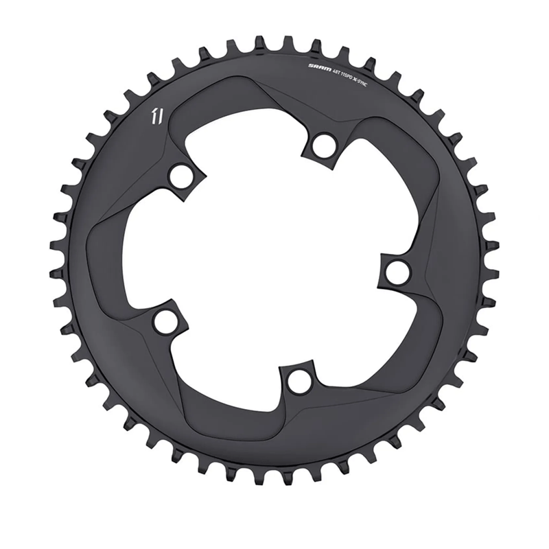 ***X SYNC 11-Spd 50T 110 BCD BLACK CHAINRING 5 BOLT