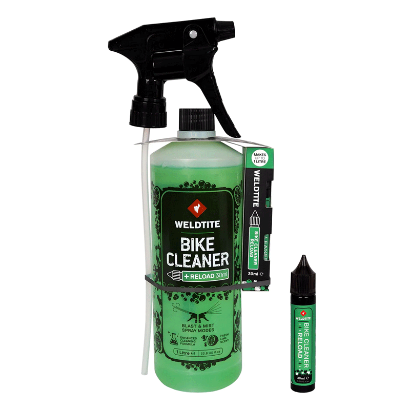 WELDTITE BIKE CLEANER 1L - Lime *with 30ml Reload* 03129