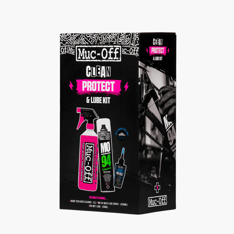 MUC-OFF CLEAN PROTECT AND LUBE KIT (DRY)