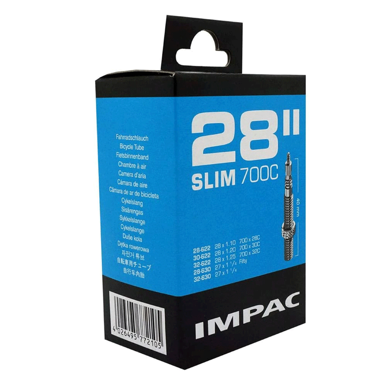 TUBE 700 x 28-32c (28/32-622/630) PRESTA - IMPAC SV28 SLIM