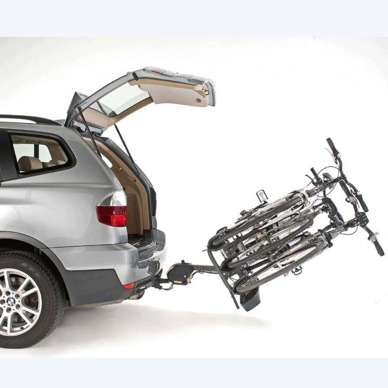 MOTTEZ 3-BIKE TOW BALL PLATFORM RACK - TILTING (A21P3RA)