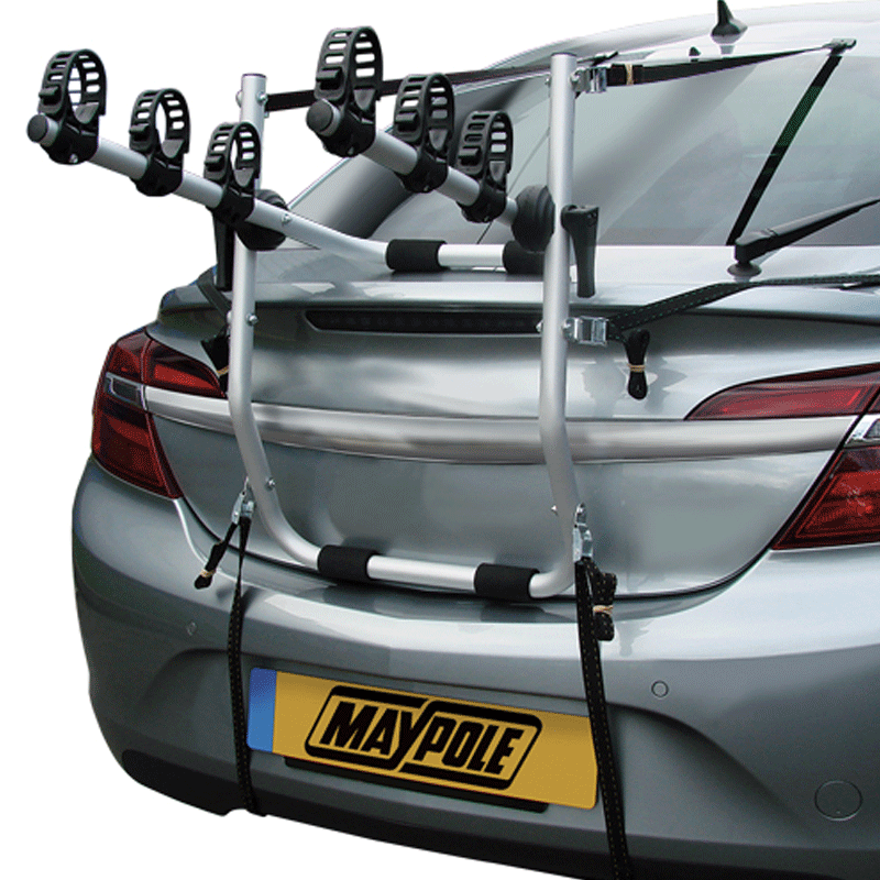 MAYPOLE 3-BIKE STRAP-ON CYCLE CARRIER  (BC2085)